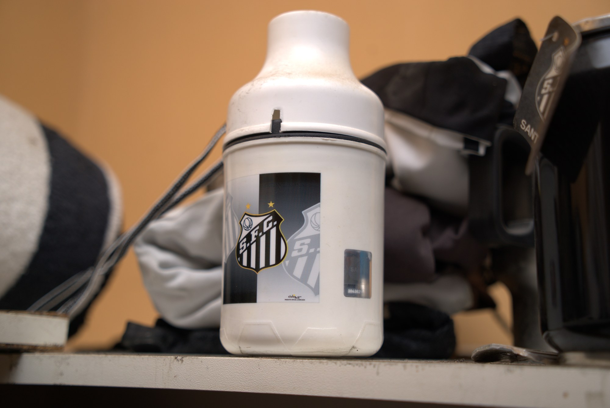 Squeeze/Garrafa Santos FC — Produto Oficial com Escudo